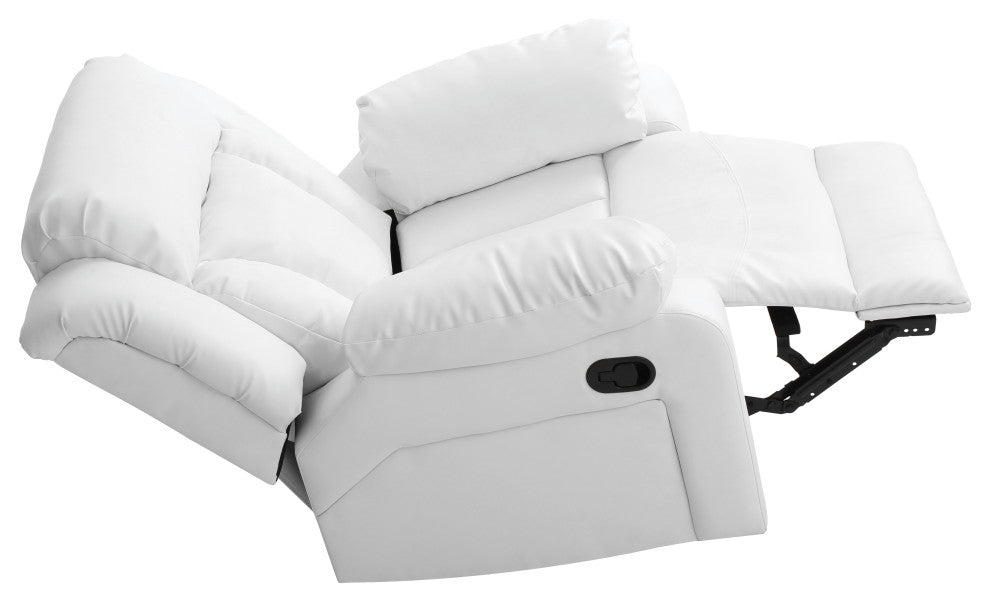 Springfield Rocker Recliner, White