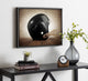 Sylvie Vintage Helmet Framed Canvas by Shawn St. Peter, Gray 18x24