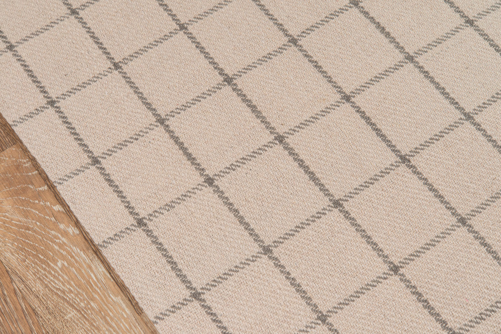 Erin Gates by Momeni Marlborough Deerfield Ivory Wool Area Rug 8''x10''