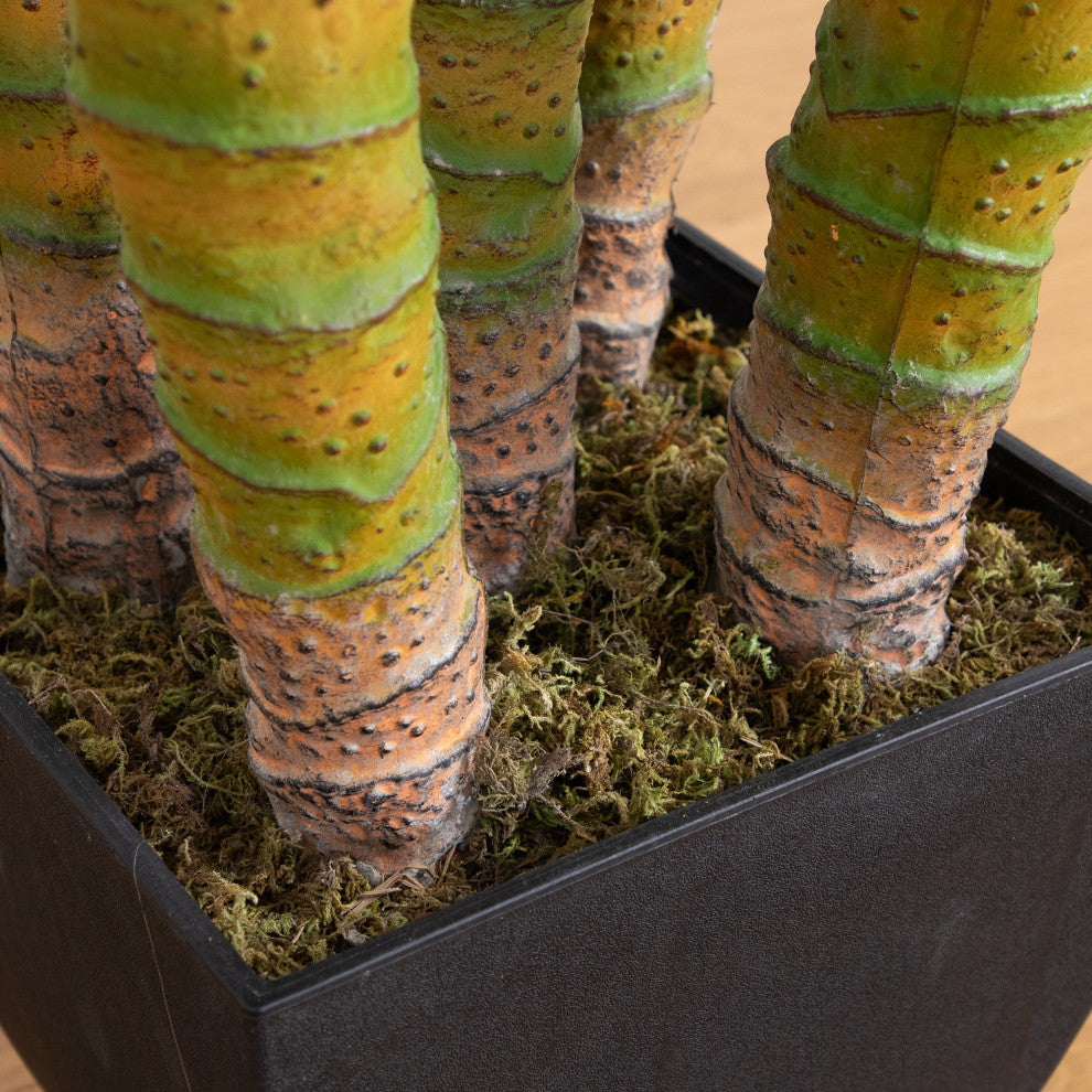 9.5ft. Giant Five Stalk Artificial Areca Palm Tree