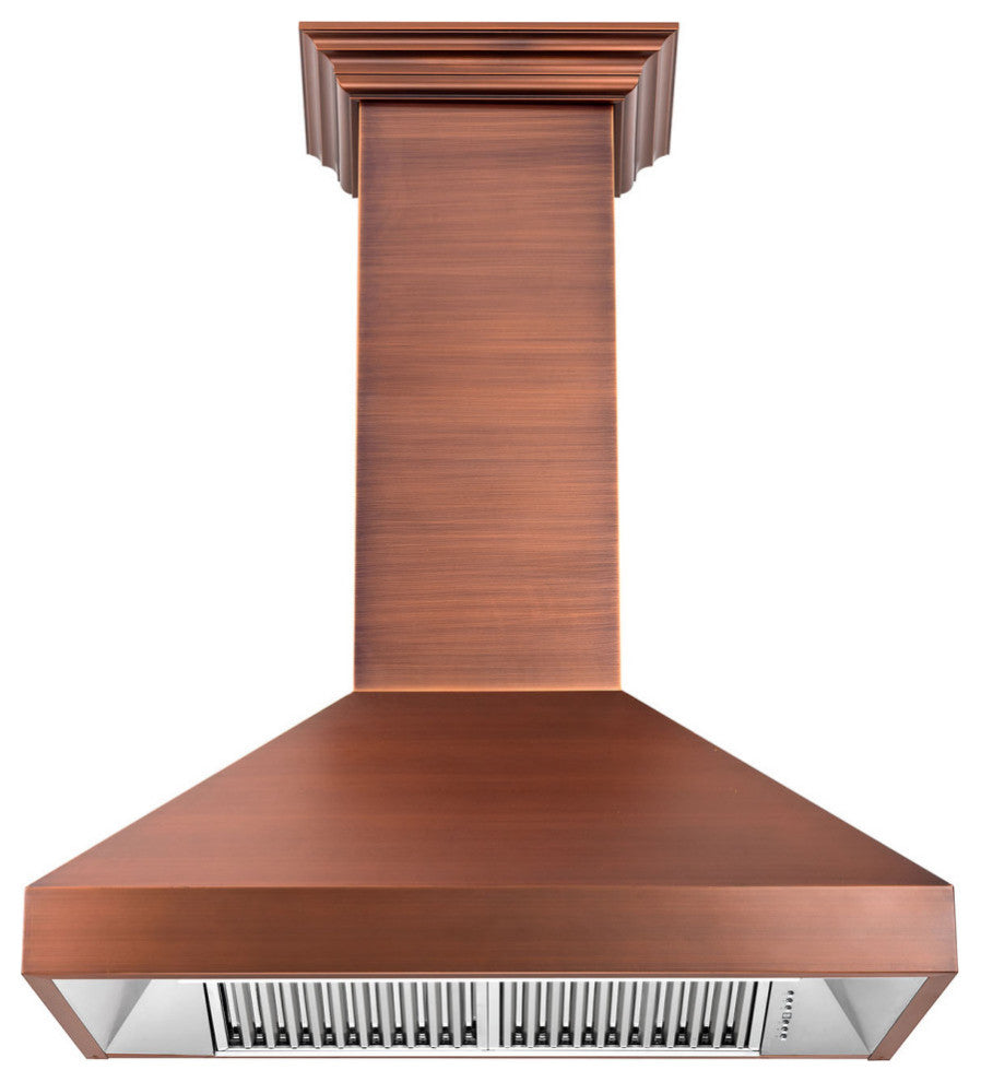 ZLINE 36 in. Designer Series Wall Mount Range Hood, 8667C-36