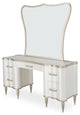 London Place Vanity with Mirror - Creamy Pearl