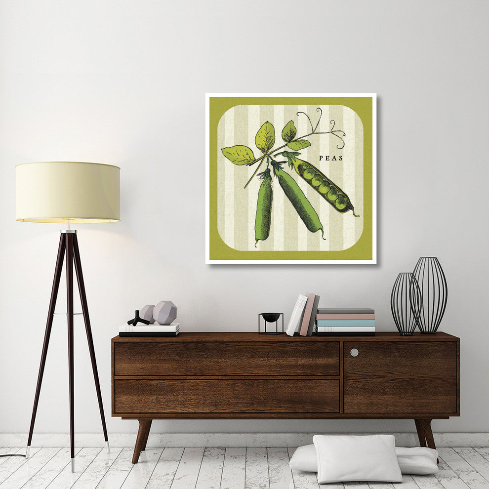 "Linen Vegetable IV" Digital Paper Print by Studio Mousseau, 42"x42"