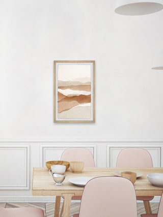 "The Glowing River" Framed Painting Print, 20x30