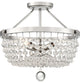 Quoizel Teresa Four Light Semi-Flush Mount TRA1716PK