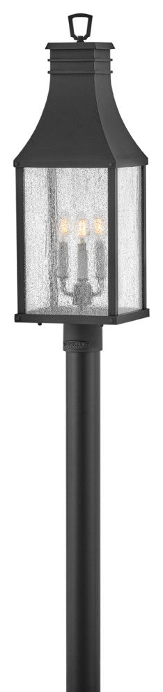 Hinkley Beacon Hill Large Post Top Or Pier Mount Lantern, Museum Black