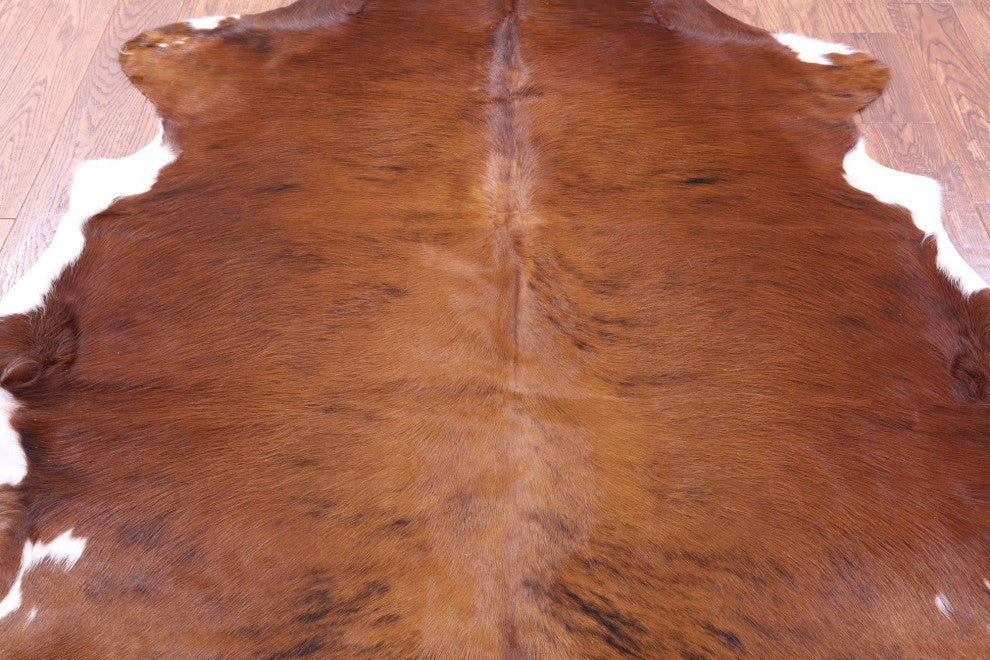 6' 0" X 5' 4" Natural Cowhide Rug C2053