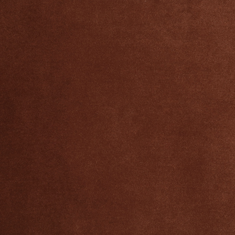Conrad Upholstered Dining Chair, Cognac, Velvet, Natural Finish
