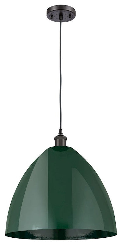 Innovations Lighting 516-1P-OB-MBD-16-GR-LED 1 Light 16" Mini Pendant