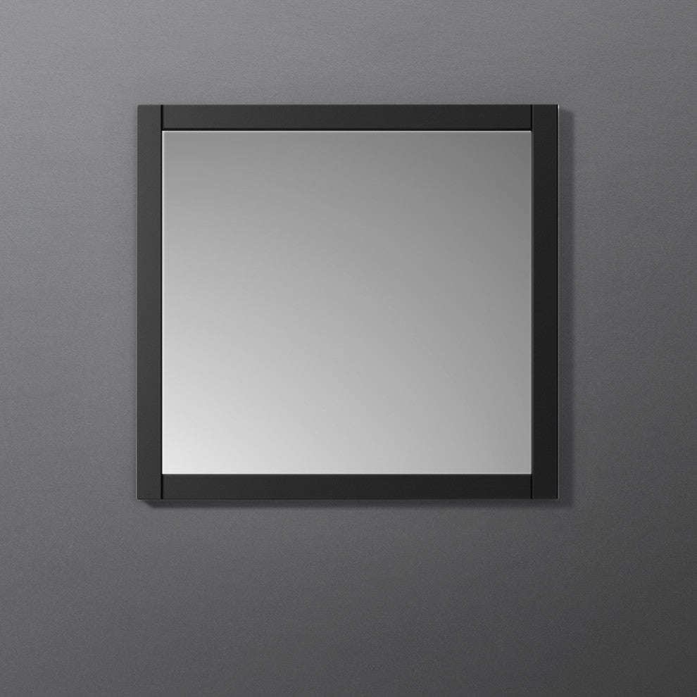Fresca Manchester 30" Black Mirror