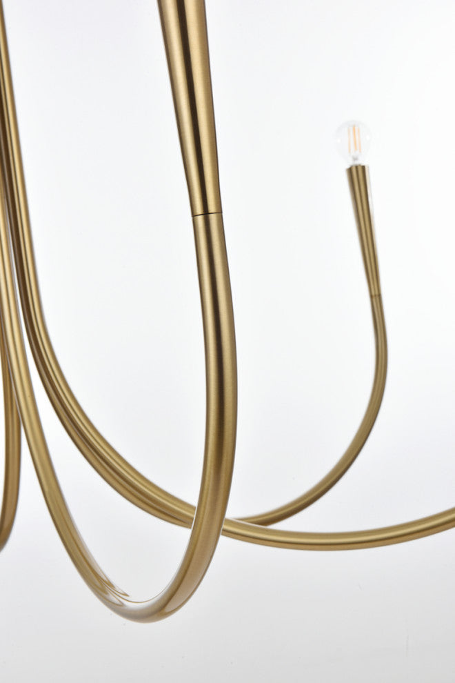 Home Living 42" Chandelier, Gold