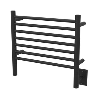 Amba Hardwired Towel Warmer, Jeeves H Straight, Matte Black