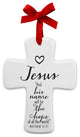 Christmas Ornament, Jesus Cross