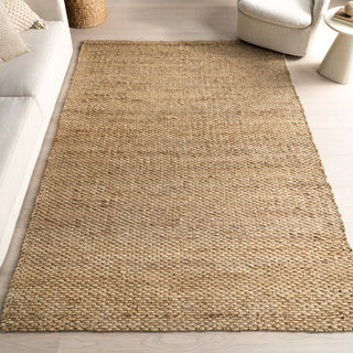 Nuloom Hand Woven Hailey Jute Rug, Natural 5'x8'