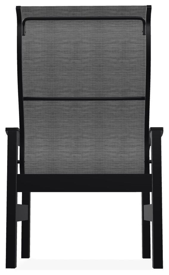 Leeward Sling Outdoor Armchair, Collect Charcoal/Black