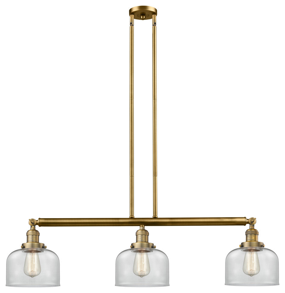 Innovations Lighting 213-Bb-G72-Led 3 Light Dimmable Led Island Light
