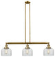 Innovations Lighting 213-Bb-G72-Led 3 Light Dimmable Led Island Light