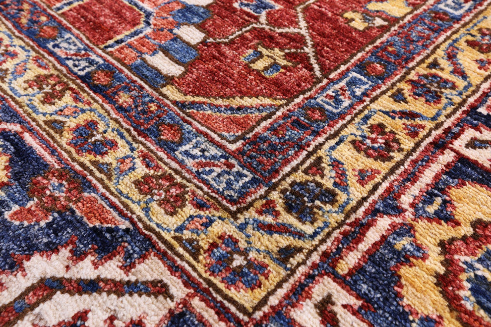 Persian Fine Serapi Hand Knotted Rug 8' 0" X 9' 9" - Q12863