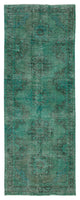 Rug N Carpet - Handwoven Oriental 4' 10" x 12' 6" Vintage Runner Rug