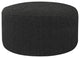 Robbie Licorice Boucle Fabric Sofa Ottoman
