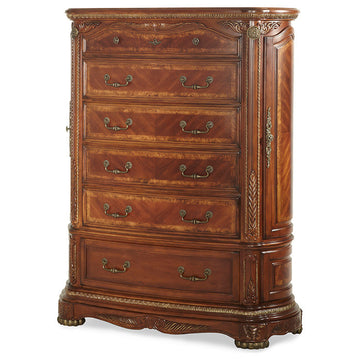 6-Drawer Chest, Honey Walnut