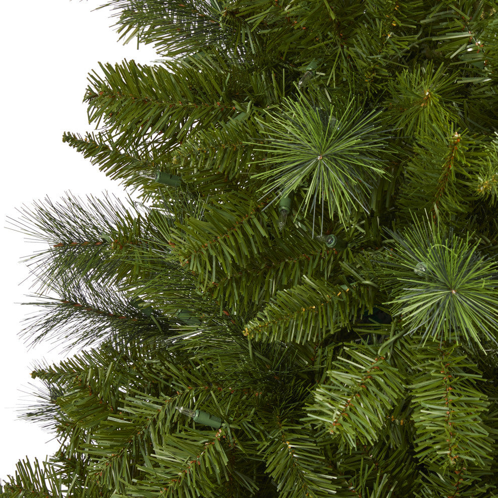 6' Mount Hood Spruce Christmas Tree/300 Warm White Lights/ 673 Bendable Branches