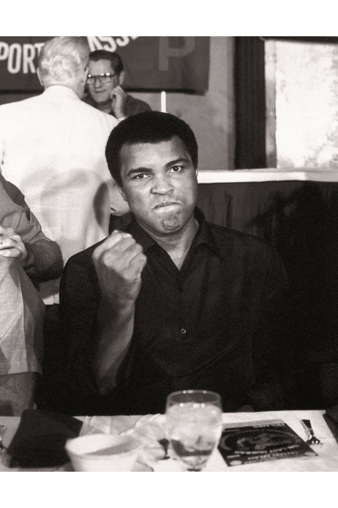 Legendary Boxer Monochrome Photographic Art | Andrew Martin Ali, 59" X 79"