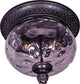 Maxim Carriage House VX Two Light Outdoor Flush Mount 40429WGOB