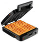 Breakfast Set Stainless Steel Waffle Maker 4 Slices Audible "Ready" Beep, 1200