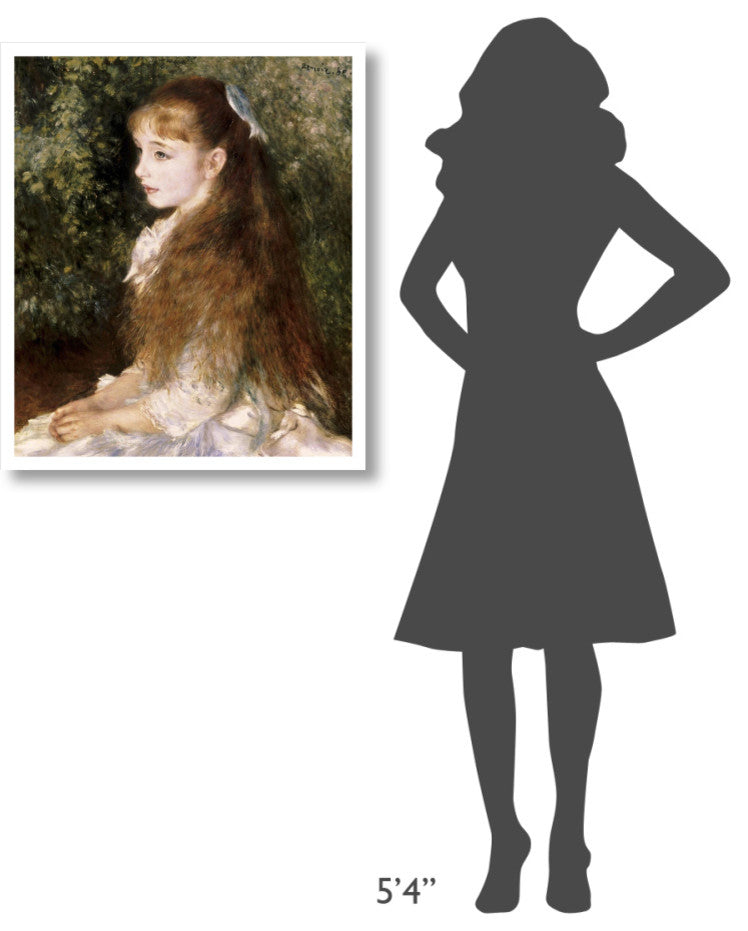 "Irene Cahen D'Anvers" Digital Paper Print by Pierre-Auguste Renoir, 27"x32"