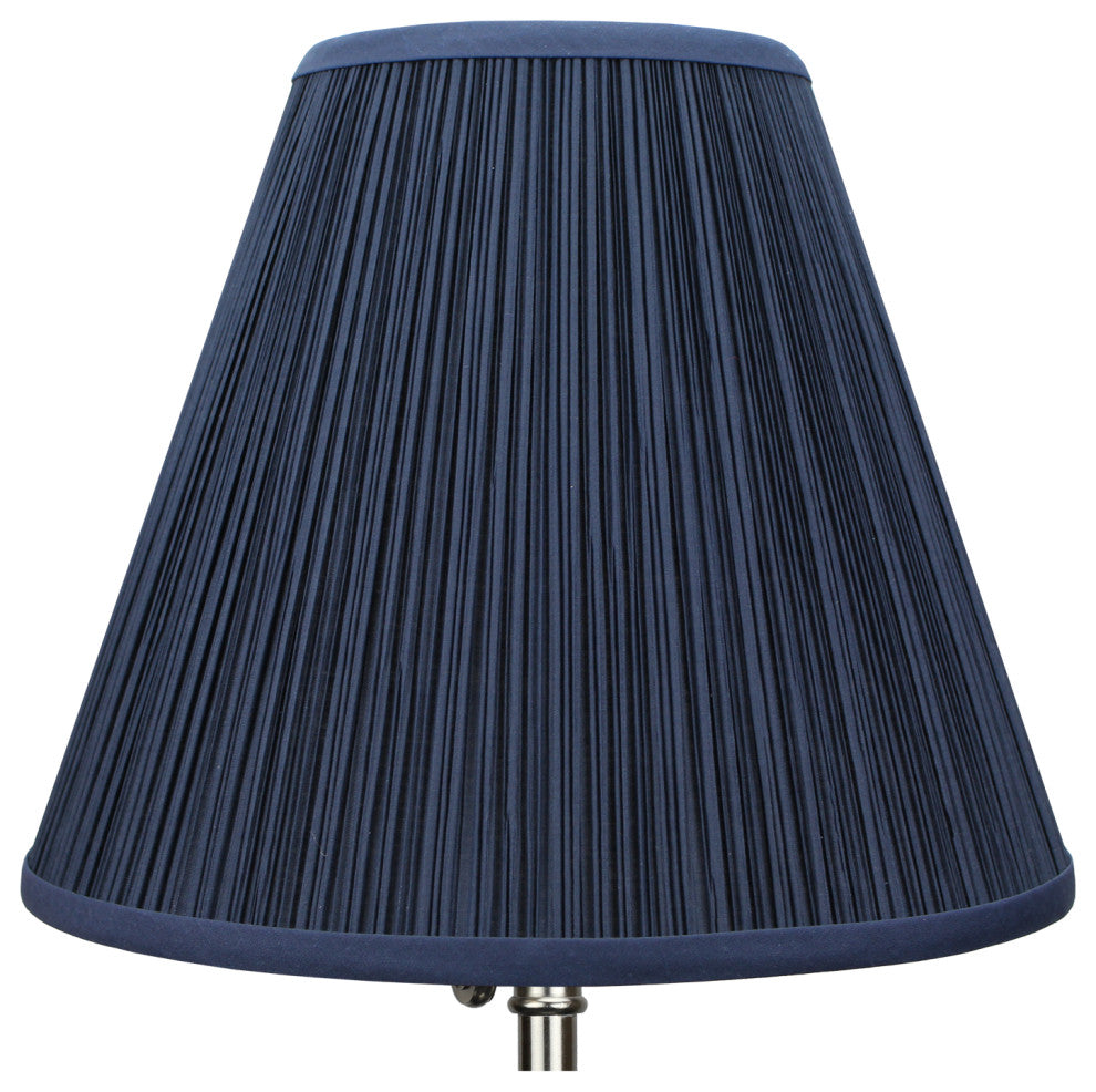 Fenchel Shades 6"x13"x11" Spider Attachment Empire Lamp Shade, Pleated Mushroom