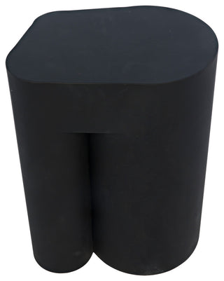 Blair Side Table, Black Metal