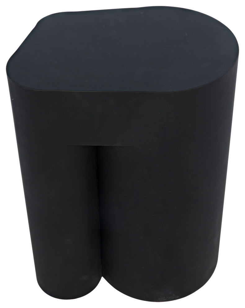 Blair Side Table, Black Metal