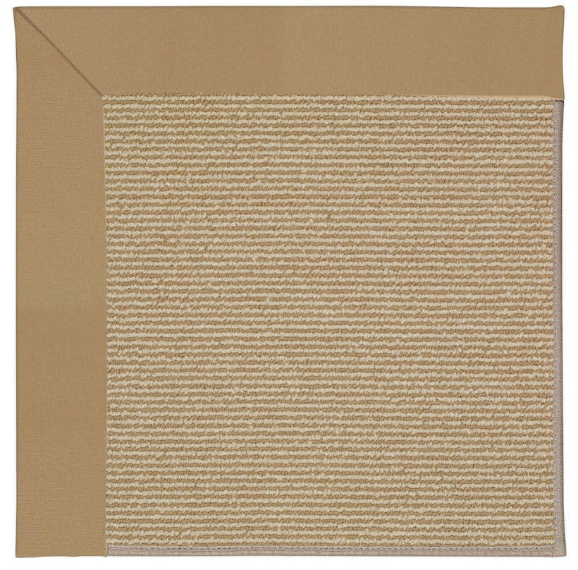 Zoe-Sisal Machine Tufted Rectangle Rug, Light Gold, 2'x3'