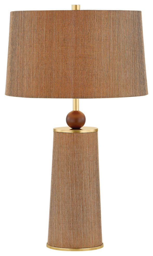 Mandy Cheng x Mitzi January Table Lamp Aged Brass