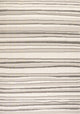 Castara Wavy Stripe Modern Indoor/Outdoor Area Rug, Cream/Dark Gray, 8x10