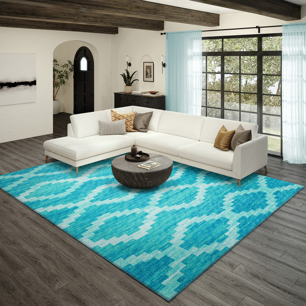 Indoor/Outdoor Sedona SN9 Poolside Machine Washable 8' x 10' Rug