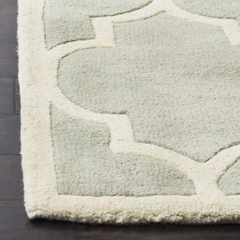 Safavieh Chatham CHT733E 4' Square Gray Rug