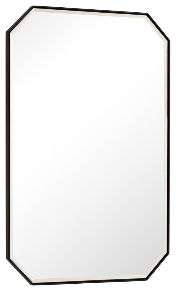 Rohe 24" Mirror, Matte Black