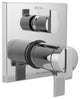 Delta Ara Angular TempAssure Valve Trim, 3-Setting Integrated Diverter, Chrome