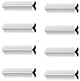Crown Molding White Urethane Alden Simple Design 8 Pieces Totaling 752" Length