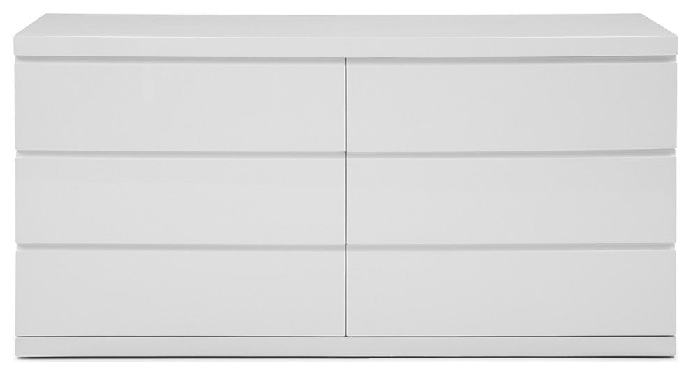 Anna Double Dresser, White