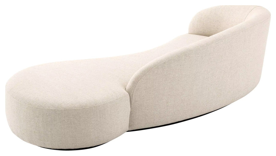 Modern Curved Sofa | Eichholtz Bernd, Cream