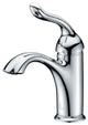 Arc Series Single Handle Bathroom Sink Faucet in Polished Chrome