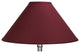 Fenchel Shades, 5"x18"x11" Spider Attachment Empire Lamp Shade, Linen Burgundy