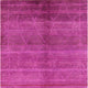 Ahgly Company Indoor Square Mid-Century Modern Area Rugs, 3' Square