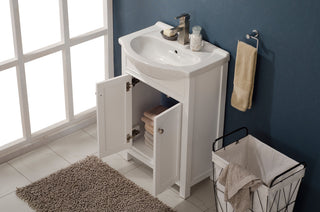 Marian 24" Single Sink Vanity, White