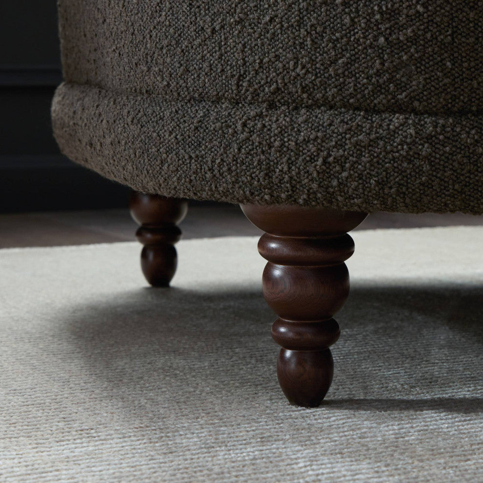Marnie Chair Knoll Mink, Aged Sienna