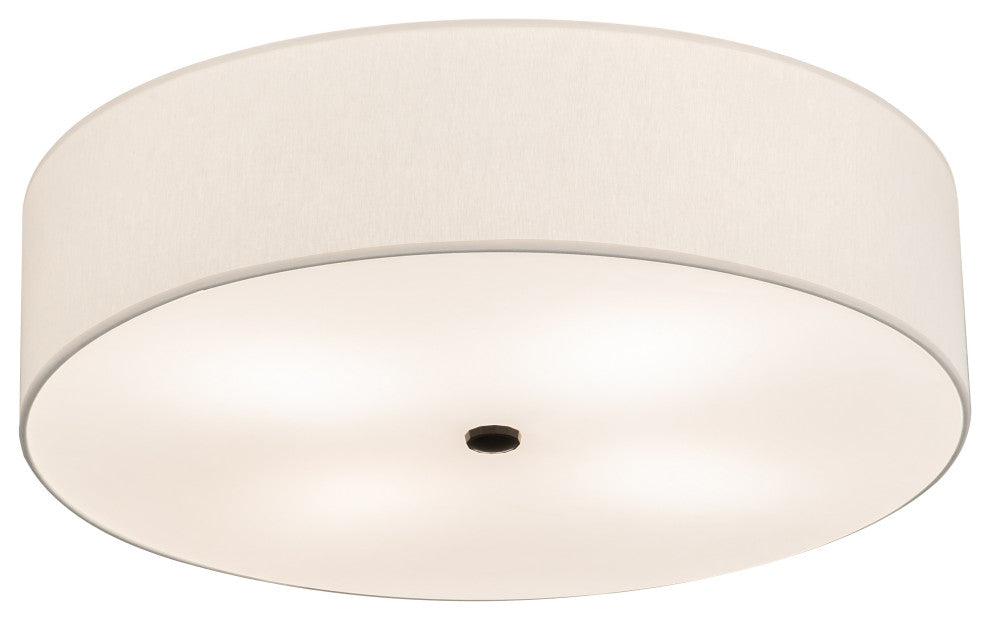 24 Wide Cilindro Textrene Flushmount