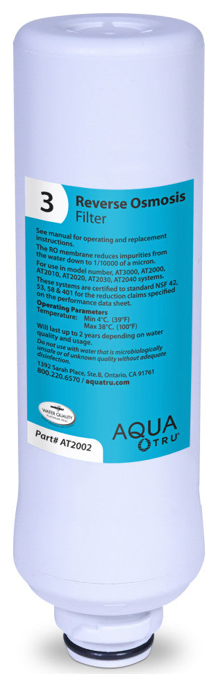 AquaTru Reverse Osmosis Replacement Filter
